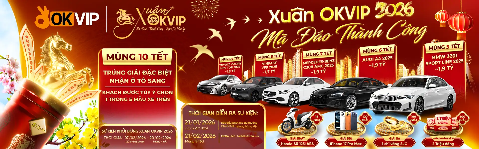 Banner CM88 sự kiện